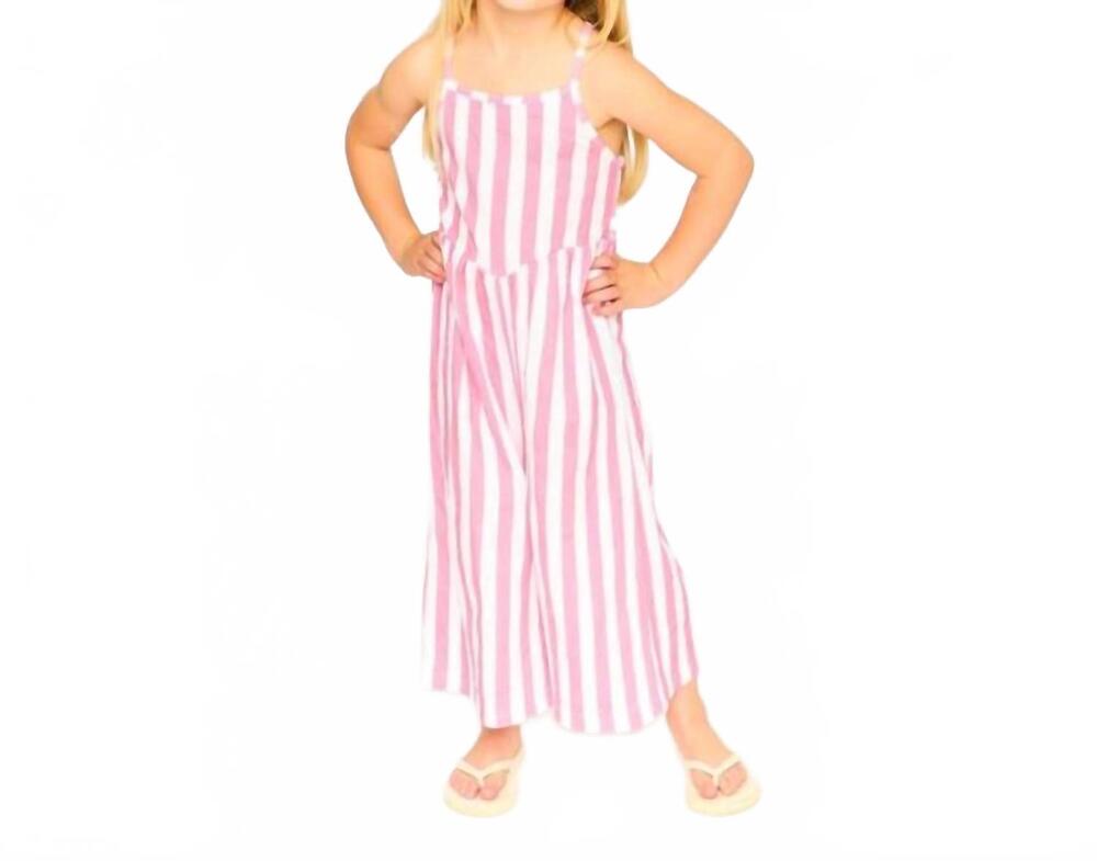 NEW DEUX PAR DEUX crinkle jersey jumpsuit in pink